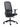 Back view of Dori Chair in Black Fabric