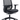 Front view of Dori Chair in Black Fabric