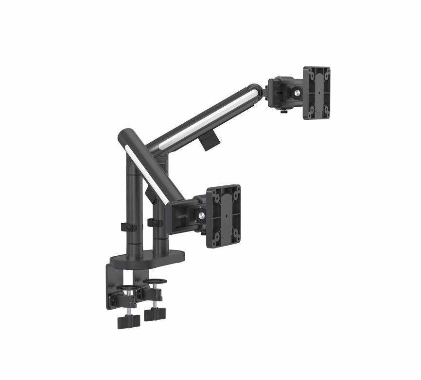 Computer Monitor Ruler Glider Glider Double Monitor Arm – Ergoport