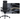 LiberNovo Omni Pro Dynamic Ergonomic Chair in Graphite front view