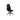 Orthopod Contemporary 160 chair in black front view