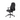 Orthopod Contemporary 160 chair in black with arms