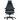 Stanza Frontal View in black leather