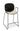RBM Noor Up 6090S Graphite/Black Upholstered seat